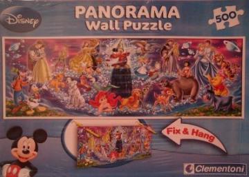 Puzzle Clementoni 500 panoramic DISNEY CLASSIC - Pret | Preturi Puzzle Clementoni 500 panoramic DISNEY CLASSIC