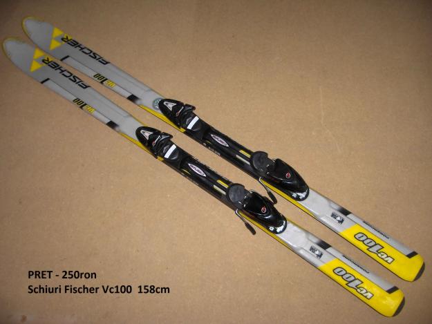 Schiuri Super Carve Fischer Vc100 158cm - Pret | Preturi Schiuri Super Carve Fischer Vc100 158cm