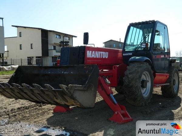 Incarcator telescopic frontal manitou 1435 hsl t - Pret | Preturi Incarcator telescopic frontal manitou 1435 hsl t