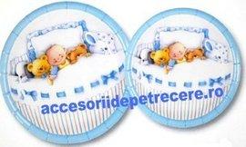 10 Farfurii 18 cm BABY BOY - Pret | Preturi 10 Farfurii 18 cm BABY BOY