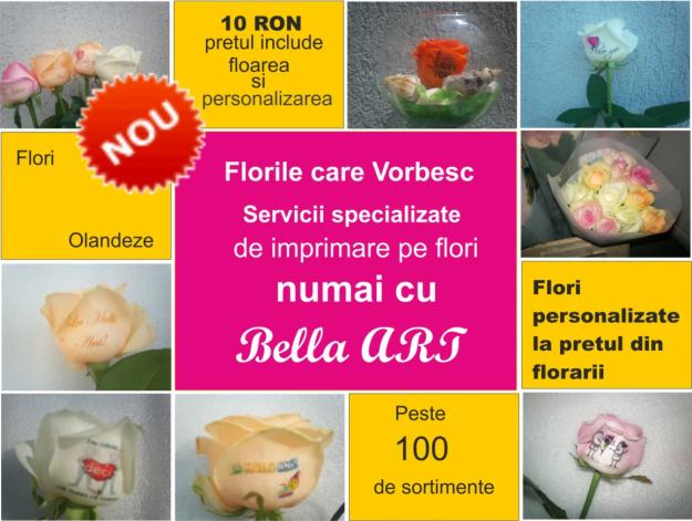 10 RON-trandafiri personalizati la pretul din florarii - Pret | Preturi 10 RON-trandafiri personalizati la pretul din florarii