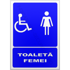 indicatoare Toaleta femei - Pret | Preturi indicatoare Toaleta femei
