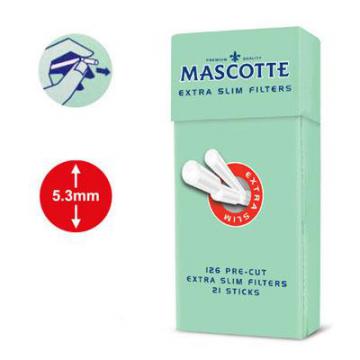 Filtre tigari Mascotte Extra Slim Sticks 126, 5,3 mm - Pret | Preturi Filtre tigari Mascotte Extra Slim Sticks 126, 5,3 mm