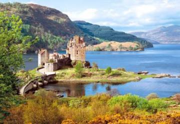 Puzzle Castorland 2000 Castelul Eilean Donan, Scotia - Pret | Preturi Puzzle Castorland 2000 Castelul Eilean Donan, Scotia