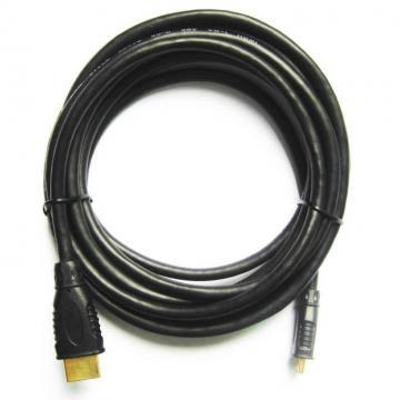 CABLU DATE HDMI v.1.3 A-C (mini) T/T, black, conectori auriti, 3 m, GEMBIRD CC-HDMIC-10 - Pret | Preturi CABLU DATE HDMI v.1.3 A-C (mini) T/T, black, conectori auriti, 3 m, GEMBIRD CC-HDMIC-10