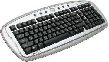 KB A4TECH KB-37, CRYSTAL, PS/2, silver/black - Pret | Preturi KB A4TECH KB-37, CRYSTAL, PS/2, silver/black