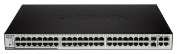 Switch 48-port 10/100, 2-port Gigabit + 2-port 1000BaseT/100Base-FX/SFP, Layer 2, Managed, PoE, D-Link DES-3052P - Pret | Preturi Switch 48-port 10/100, 2-port Gigabit + 2-port 1000BaseT/100Base-FX/SFP, Layer 2, Managed, PoE, D-Link DES-3052P