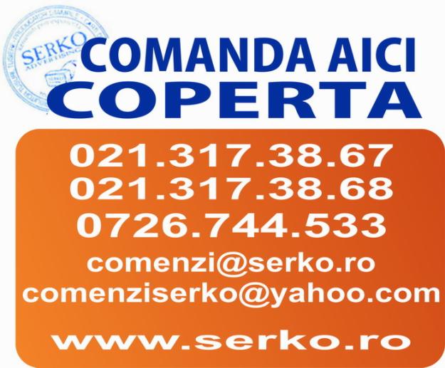 Copertare lucrari - SERKO Advertising srl - 0726.744.533 - Pret | Preturi Copertare lucrari - SERKO Advertising srl - 0726.744.533