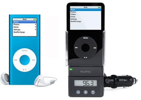 iPod Nano 2nd 4gb albastru + Griffin Roadtrip - Pret | Preturi iPod Nano 2nd 4gb albastru + Griffin Roadtrip