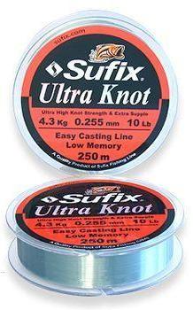 Fir Sufix Ultra Knot 250m Smoke Green 0,185mm - Pret | Preturi Fir Sufix Ultra Knot 250m Smoke Green 0,185mm