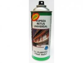 Vopsea spray retus universal negru mat 400 ml - Pret | Preturi Vopsea spray retus universal negru mat 400 ml