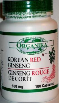 Ginseng Rosu Corean 500mg *100cps - Pret | Preturi Ginseng Rosu Corean 500mg *100cps