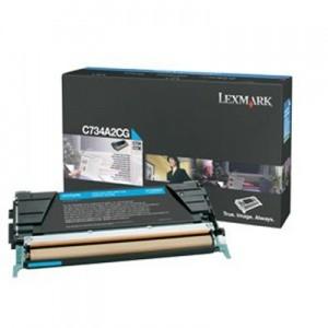 Toner Lexmark C734A2CG Cyan - Pret | Preturi Toner Lexmark C734A2CG Cyan