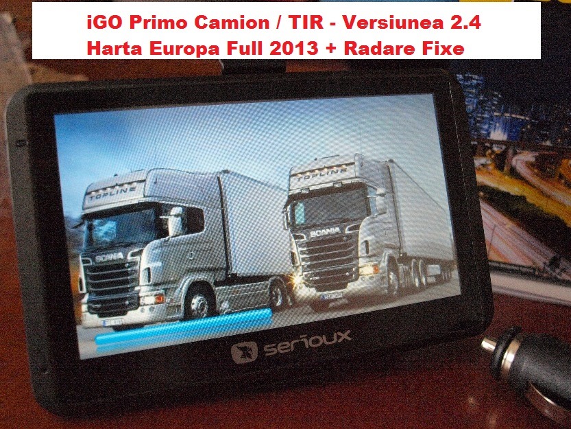 Navigatie GPS Camion / TIR 2013 iGO Primo 2.4 Europa 399RON - Garantie 24 luni - Pret | Preturi Navigatie GPS Camion / TIR 2013 iGO Primo 2.4 Europa 399RON - Garantie 24 luni