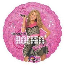 Balon folie metalizata 45cm HANNAH MONTANA BIRTHDAY - Pret | Preturi Balon folie metalizata 45cm HANNAH MONTANA BIRTHDAY