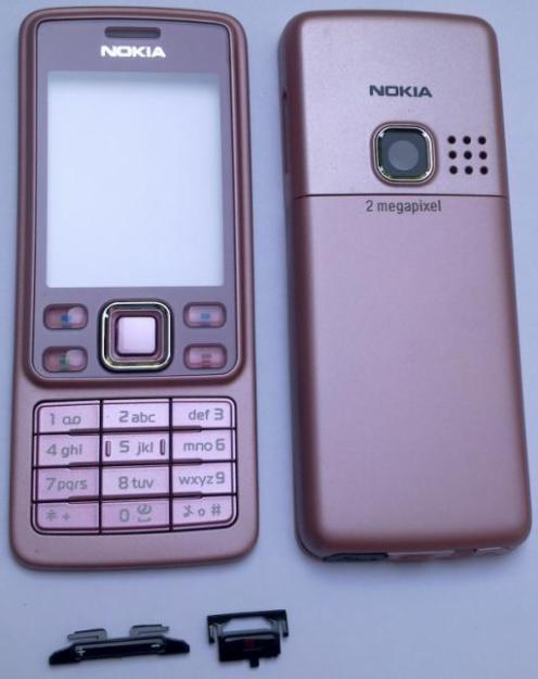 Carcasa Nokia 6300 Pink ( Roz ) ORIGINALA COMPLETA - Pret | Preturi Carcasa Nokia 6300 Pink ( Roz ) ORIGINALA COMPLETA