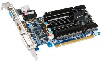 GeForce GT 520, N520D3-1GI (810Mhz), PCIex2.0, 1GB DDR3 (1333Mhz, 64bit), low profile, VGA/DVI/HDMI, Gigabyte - Pret | Preturi GeForce GT 520, N520D3-1GI (810Mhz), PCIex2.0, 1GB DDR3 (1333Mhz, 64bit), low profile, VGA/DVI/HDMI, Gigabyte