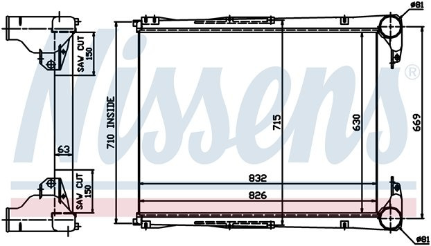 Vand radiator intercooler Renault Kerax - Pret | Preturi Vand radiator intercooler Renault Kerax