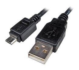 Cablu USB 2.0, USB A - micro B USB, tata-tata, 1m, negru, V7 (V7E2USB2AMCB-01M) - Pret | Preturi Cablu USB 2.0, USB A - micro B USB, tata-tata, 1m, negru, V7 (V7E2USB2AMCB-01M)