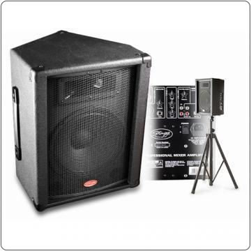 Stagg MPAS 80/12-230 - 65 W Powered Monitor including: 1x 12"/8 Ohms Speaker &amp; Horn - Pret | Preturi Stagg MPAS 80/12-230 - 65 W Powered Monitor including: 1x 12"/8 Ohms Speaker &amp; Horn