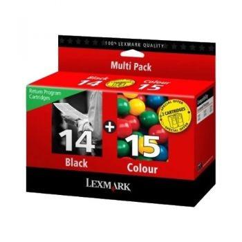 Cartus cerneal Lexmark 80D2979 nr.15 + nr.14 - Pret | Preturi Cartus cerneal Lexmark 80D2979 nr.15 + nr.14