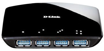 Hub USB 3.0, 4 Port, Superspeed, D-Link DUB-1340 - Pret | Preturi Hub USB 3.0, 4 Port, Superspeed, D-Link DUB-1340