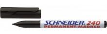 Permanent marker SCHNEIDER 240, 1,2 mm, varf rotund - negru - Pret | Preturi Permanent marker SCHNEIDER 240, 1,2 mm, varf rotund - negru