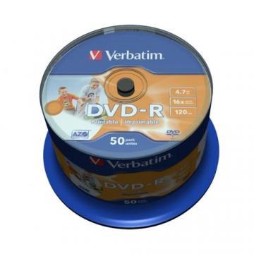 DVD-R 4.7GB 16X 50BUC/SHRINK MATT SILVER WAGON WHEEL VERBATIM - VB-43731 - Pret | Preturi DVD-R 4.7GB 16X 50BUC/SHRINK MATT SILVER WAGON WHEEL VERBATIM - VB-43731