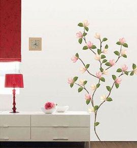Sticker decorativ de perete Magnolia - Pret | Preturi Sticker decorativ de perete Magnolia