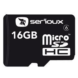 Card microSDHC 16GB SERIOUX SFTF16AC06 - Pret | Preturi Card microSDHC 16GB SERIOUX SFTF16AC06