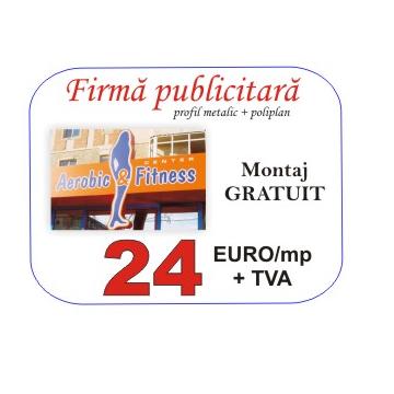 Firma publicitara neluminoasa - Pret | Preturi Firma publicitara neluminoasa