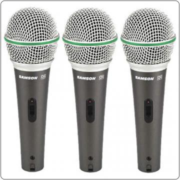 Samson Q6CL - Dynamic Mic (3-pack) - Pret | Preturi Samson Q6CL - Dynamic Mic (3-pack)