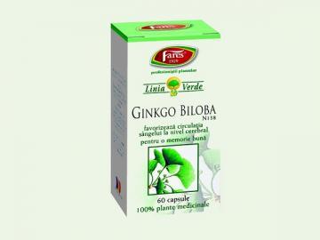 Fares Ginkgo Biloba *60cps - Pret | Preturi Fares Ginkgo Biloba *60cps