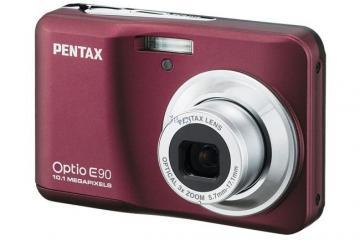 Pentax Optio E90 - Rosu Bonus: card 4gb - Pret | Preturi Pentax Optio E90 - Rosu Bonus: card 4gb