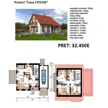 Casa de lemn STEFAN - Pret | Preturi Casa de lemn STEFAN