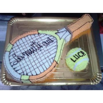 Tort aniversar Racheta de tenis - Pret | Preturi Tort aniversar Racheta de tenis