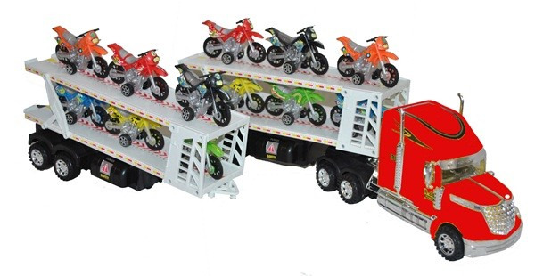 Camion urias cu 12 motociclete cu frictiune ZAN25/2 - Pret | Preturi Camion urias cu 12 motociclete cu frictiune ZAN25/2