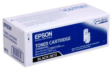 Toner negru pentru AL-C1700/C1750/CX17, 700pg, C13S050672, Epson - Pret | Preturi Toner negru pentru AL-C1700/C1750/CX17, 700pg, C13S050672, Epson