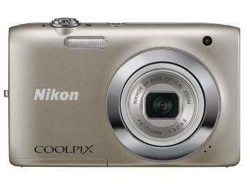 Camera digitala Nikon Coolpix S2600, 14Mp, zoom optic 5x/digital 4x, LCD 2.7", HD, slot SD/SDHC/SDXC, argintie - Pret | Preturi Camera digitala Nikon Coolpix S2600, 14Mp, zoom optic 5x/digital 4x, LCD 2.7", HD, slot SD/SDHC/SDXC, argintie