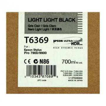 Cartus pentru Stylus Pro 7900/9900, light light black, 700ml, C13T636900 Epson - Pret | Preturi Cartus pentru Stylus Pro 7900/9900, light light black, 700ml, C13T636900 Epson