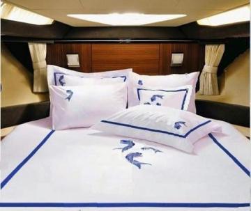 Lenjerie de pat de lux Valeron Orsa Albastru - Pret | Preturi Lenjerie de pat de lux Valeron Orsa Albastru