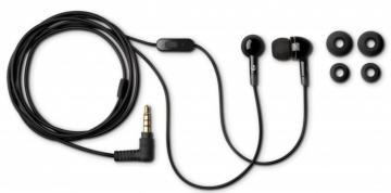 Casti stereo in-ear, jack 3.5", 3 seturi marimi diferite dopuri silicon, negre, HP, VP052AA - Pret | Preturi Casti stereo in-ear, jack 3.5", 3 seturi marimi diferite dopuri silicon, negre, HP, VP052AA