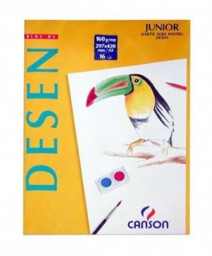 Bloc de desen Canson, A4, 120 g/mp - Pret | Preturi Bloc de desen Canson, A4, 120 g/mp