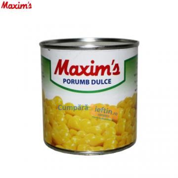 Porumb dulce Maxim`s 340 gr - Pret | Preturi Porumb dulce Maxim`s 340 gr