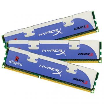 Kit memorie Kingston 3GB (3x1GB) DDR3/1800MHz - Pret | Preturi Kit memorie Kingston 3GB (3x1GB) DDR3/1800MHz