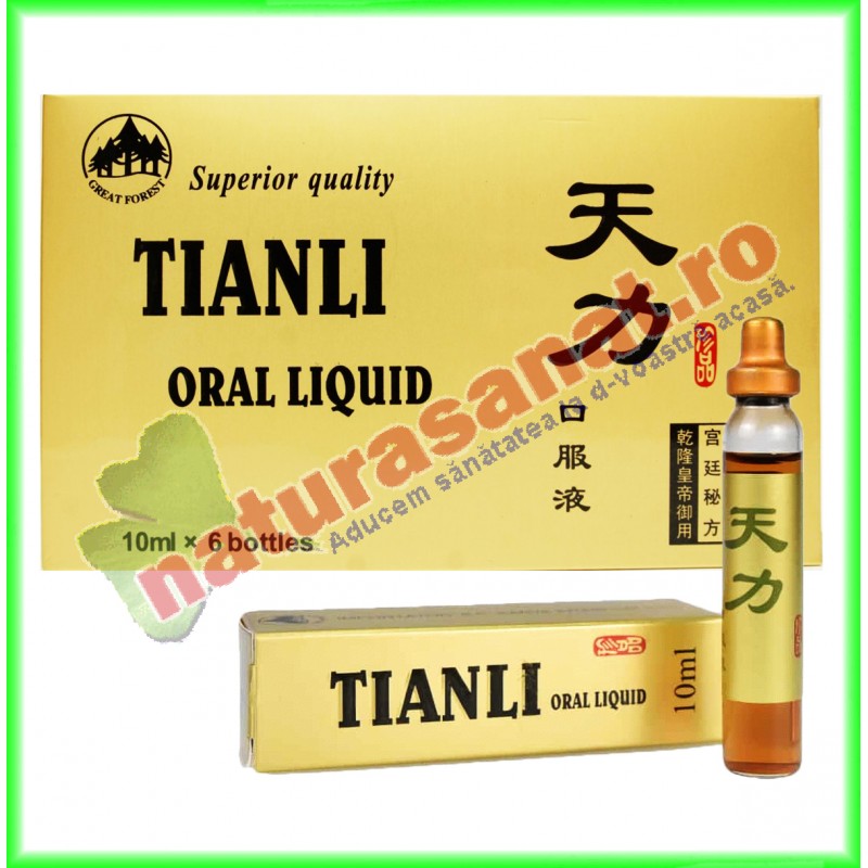 Tianli Oral Liquid 6 fiole - Sanye Intercom - Pret | Preturi Tianli Oral Liquid 6 fiole - Sanye Intercom