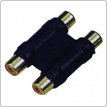 One-piece audio adaptor - Dual Fem. phono socket / Dual Fem. pho - Pret | Preturi One-piece audio adaptor - Dual Fem. phono socket / Dual Fem. pho