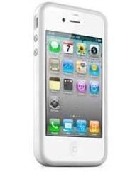 Bumper Silicon iPhone 4G - Culoare Alb - Pret | Preturi Bumper Silicon iPhone 4G - Culoare Alb