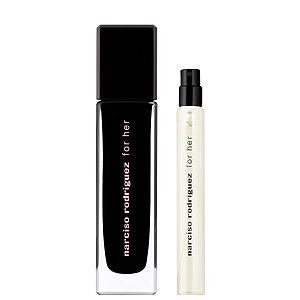 Narciso Rodriguez Narciso Rodriguez for her, 2x7,5 ml, EDT Parfum de buzunar &amp; rezerva - Pret | Preturi Narciso Rodriguez Narciso Rodriguez for her, 2x7,5 ml, EDT Parfum de buzunar &amp; rezerva