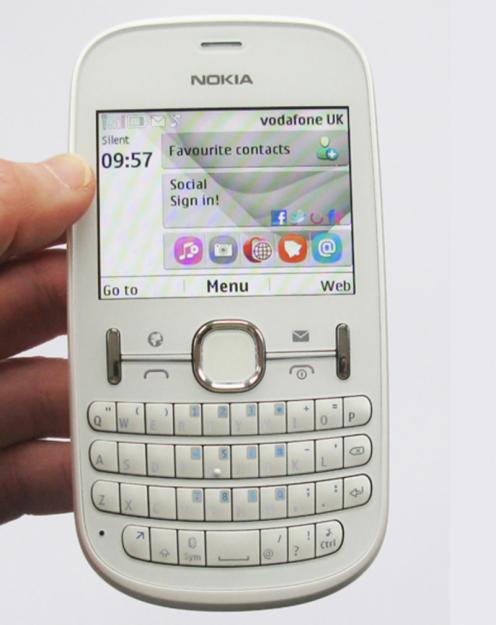 Vand Nokia Asha 201 noi sigilate zero minute pachet complet codate vodafone pret mic - Pret | Preturi Vand Nokia Asha 201 noi sigilate zero minute pachet complet codate vodafone pret mic